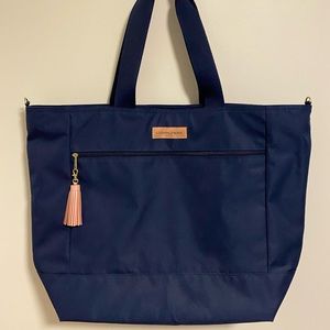 Logan + Lenora Navy Large Weekender NWOT